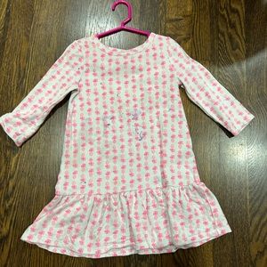 Lilly Pulitzer kids pineapple drop waist dress * read stains